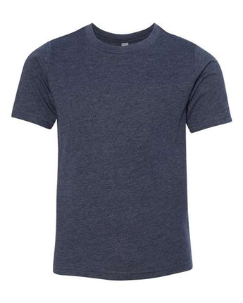 Pretreated Next Level 3312 Youth CVC Tee - Midnight Navy