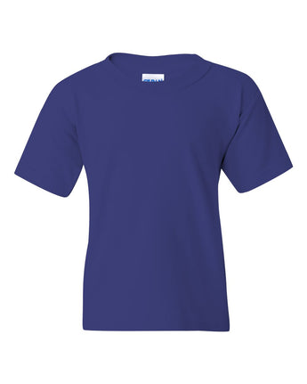 Pretreated Gildan 5000B Youth Heavy Cotton T-Shirt - Cobalt