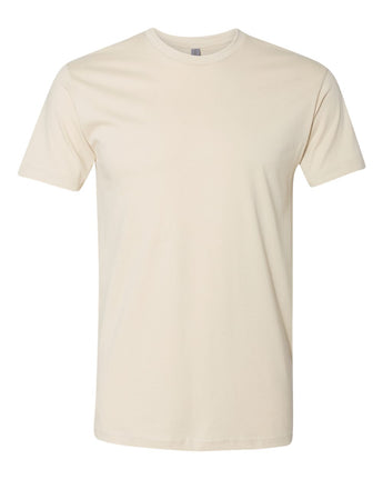 Pretreated Next Level 3600 Unisex Cotton Short Sleeve Crew - Natural