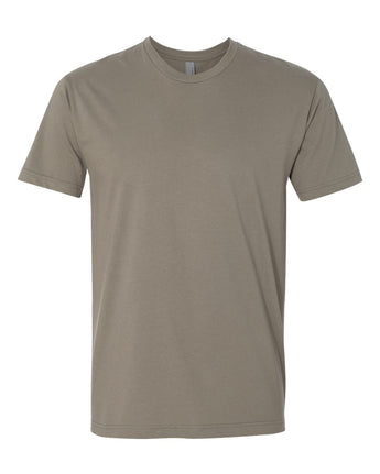 Pretreated Next Level 3600 Unisex Cotton Short Sleeve Crew - Warm Grey