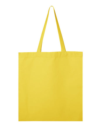 Pretreated Q-Tees Q800 Promotional Tote - Yellow
