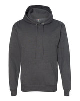 Pretreated Hanes P170 Unisex Ecosmart Hooded Sweatshirt - Charcoal Heather