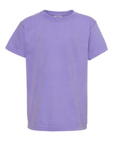 Pretreated Comfort Colors 9018 Youth Garment-Dyed Heavyweight T-Shirt - Violet