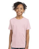 Pretreated Next Level 3310 Youth Cotton T-Shirt - Light Pink