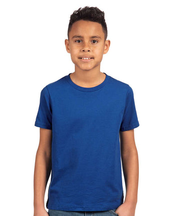 Pretreated Next Level 3310 Youth Cotton T-Shirt - Royal