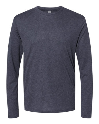 Pretreated Next Level 6071 Unisex Triblend Long Sleeve T-Shirt - Vintage Navy