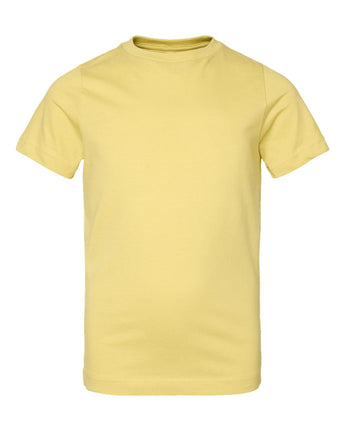 Pretreated LAT 6101 Youth Fine Jersey Tee - Butter