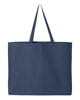 Pretreated Q-Tees Q600 25L Jumbo Tote - Navy