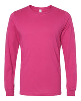 Pretreated BELLA+CANVAS 3501 Unisex Jersey Long Sleeve Tee - Berry