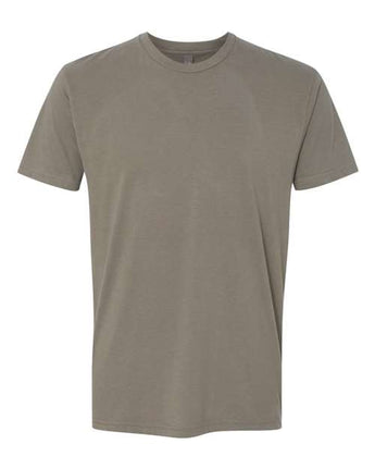 Pretreated Next Level 6410 Unisex Sueded Tee - Warm Grey