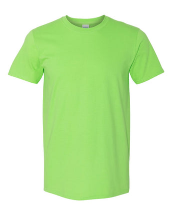 Pretreated Gildan 64000 Softstyle T-Shirt - Lime