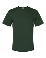 Pretreated Bayside 5040 Unisex USA-Made Midweight T-Shirt - Hunter Green