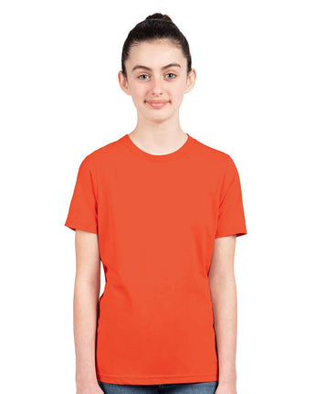 Pretreated Next Level 3310 Youth Cotton T-Shirt - Classic Orange