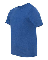 Pretreated Next Level 3312 Youth CVC Tee - Royal - Side