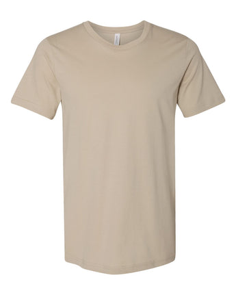 Pretreated BELLA+CANVAS 3001 Unisex Jersey Tee - Tan