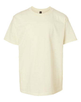 Pretreated Gildan 5000B Youth Heavy Cotton T-Shirt - Off White