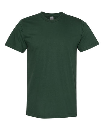 Pretreated American Apparel 2001 Unisex Fine Jersey Tee - Forest