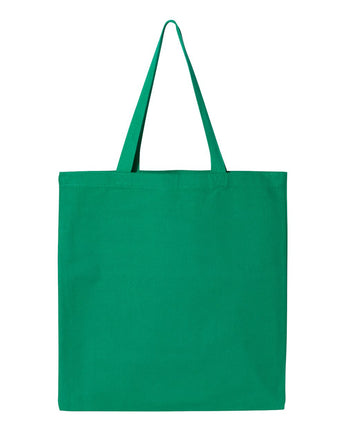 Pretreated Q-Tees Q800 Promotional Tote - Kelly