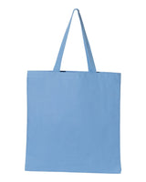 Pretreated Q-Tees Q800 Promotional Tote - Carolina Blue