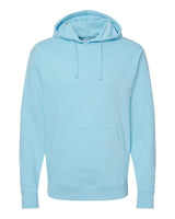 Pretreated Independent Trading Co. SS4500 Unisex Midweight Hooded Sweatshirt - Blue Aqua