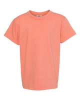 Pretreated Comfort Colors 9018 Youth Garment-Dyed Heavyweight T-Shirt - Terracotta
