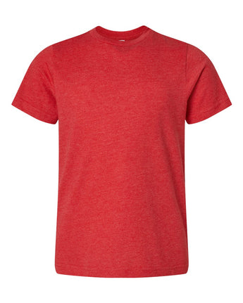 Pretreated LAT 6101 Youth Fine Jersey Tee - Red