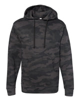 Pretreated Independent Trading Co. SS4500 Unisex Midweight Hooded Sweatshirt - Black Camo