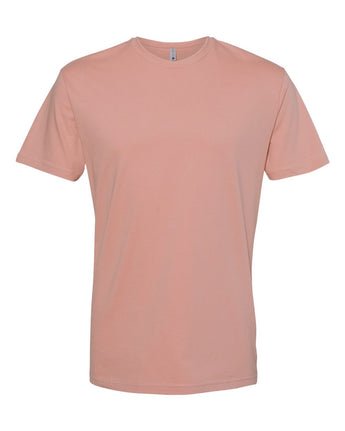 Pretreated Next Level 3600 Unisex Cotton Short Sleeve Crew - Desert Pink