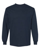 Pretreated American Apparel 1304 Unisex Heavyweight Cotton Long Sleeve Tee - True Navy