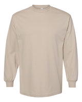 Pretreated American Apparel 1304 Unisex Heavyweight Cotton Long Sleeve Tee - Sand