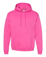 Pretreated Hanes P170 Unisex Ecosmart Hooded Sweatshirt - Wow Pink