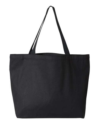 Pretreated Liberty Bags 8503 Isabella Tote - Black - Back