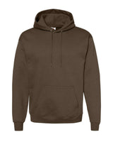 Pretreated Hanes P170 Unisex Ecosmart Hooded Sweatshirt - Army Brown