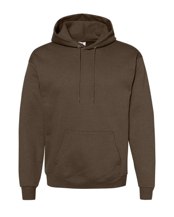 Pretreated Hanes P170 Unisex Ecosmart Hooded Sweatshirt - Army Brown