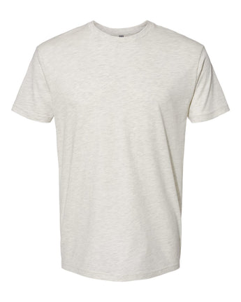 Pretreated Next Level 3600 Unisex Cotton Short Sleeve Crew - Oatmeal