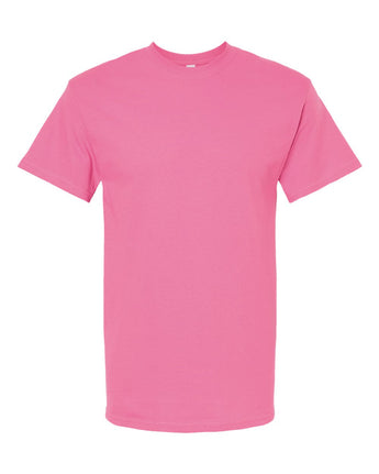 Pretreated M&O 4800 Gold Soft Touch T-Shirt - Azalea