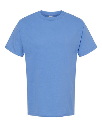 Pretreated M&O 4800 Gold Soft Touch T-Shirt - Carolina Blue