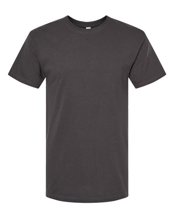 Pretreated M&O 4800 Gold Soft Touch T-Shirt - Charcoal