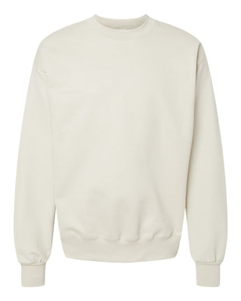 Pretreated Hanes F260 Unisex Ultimate Cotton Crewneck Sweatshirt - Sand
