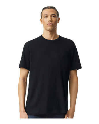 Pretreated American Apparel 2001CVC Unisex CVC Tee - Black
