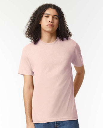 Pretreated American Apparel 2001CVC Unisex CVC Tee - Heather Blush
