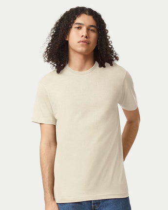 Pretreated American Apparel 2001CVC Unisex CVC Tee - Heather Bone
