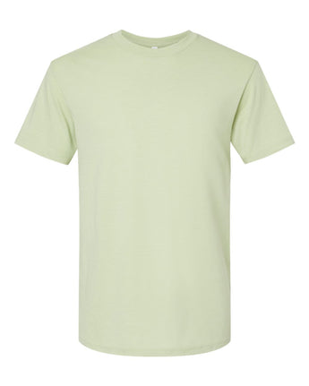 Pretreated American Apparel 2001CVC Unisex CVC Tee - Heather Cucumber