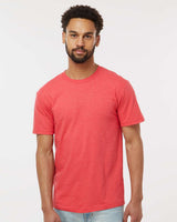 Pretreated American Apparel 2001CVC Unisex CVC Tee - Heather Red