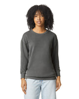 Pretreated Comfort Colors 1466 Lightweight Adult Crewneck Sweatshirt - Pepper