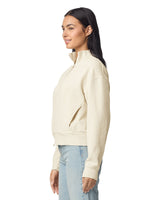 Pretreated Comfort Colors 1570L Women's Full Zip Jacket - Ivory - Side