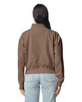 Pretreated Comfort Colors 1570L Women's Full Zip Jacket - Espresso - Back