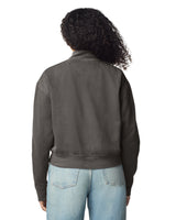 Pretreated Comfort Colors 1570L Women's Full Zip Jacket - Pepper - Back