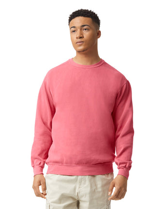 Pretreated Comfort Colors 1566 Adult Crewneck Sweatshirt - Watermelon