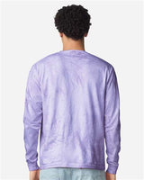 Pretreated Comfort Colors 6045 Unisex Colorblast Long Sleeve T-Shirt - Amethyst - Back
